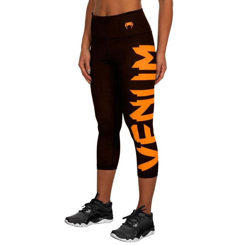 Leggings corto Venum Giant - Negro/Naranja Foto 1