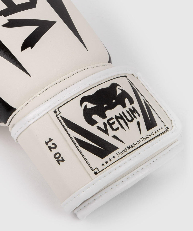 Guantes de Boxeo Venum Elite - Blanco/Negro Foto 3