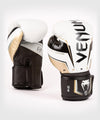 Guantes de boxeo Venum Elite Evo - Blanco/Dorado Foto 1