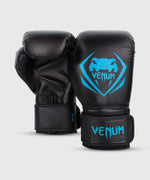 Guantes de Boxeo de Competici??n Venum - Negro/Azul Foto 2