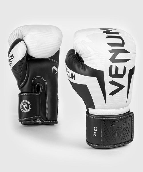 Guantes de boxeo Venum Elite - White/Camo Foto 1