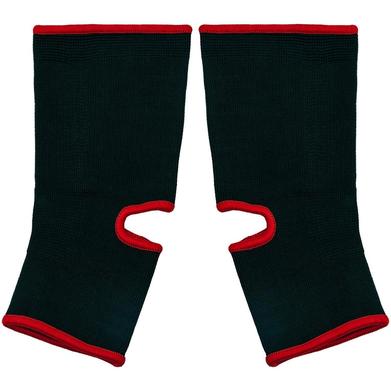 Tobilleras Venum Kontact - Negro/Rojo Foto 3