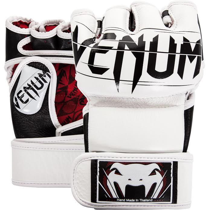 Guantes de MMA Venum Undisputed 2.0 - Cuero Nappa - Blanco Foto 1