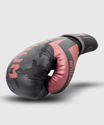Guantes de boxeo Venum Elite - Negro/Oro rosa Foto 8