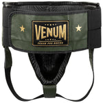 Protector inguinal de boxeo profesional Venum Edici??n Linares - Con velcro - Kaki/Negro/dorado Foto 3