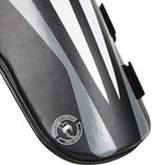 Protector de piernas Venum Elite - Par - Negro/Hielo/Rojo Foto 3