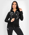 Replica de UFC Venum Fight Night 2.0 Sudadera con cremallera para mujer - Negra