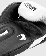 Guantes de Boxeo profesional Venum Hammer â€? Velcro - Negro/Blanco Foto 6