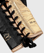 Guantes de Boxeo profesional Venum Shield â€? cordones - Negro/Oro Foto 6