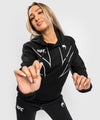 Sudadera con capucha UFC Venum Fight Night 2.0 para mujer - Negra