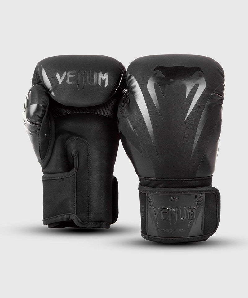 Guantes de Boxeo Venum Impact - Negro/Negro Foto 3
