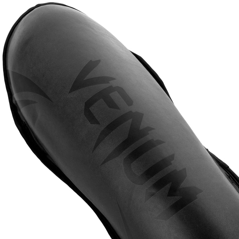 Espinilleras Venum Challenger - Negro/Negro Foto 4