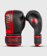 Guantes de Boxeo profesional Venum Shield â€? Velcro - Negro/Rojo Foto 3
