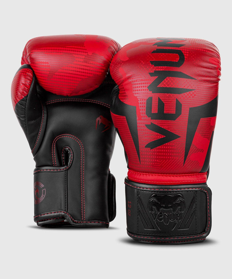 Guantes de boxeo Venum Elite - Rojo Camo Foto 4