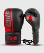 Guantes de Boxeo profesional Venum Shield â€? cordones - Negro/Rojo Foto 2