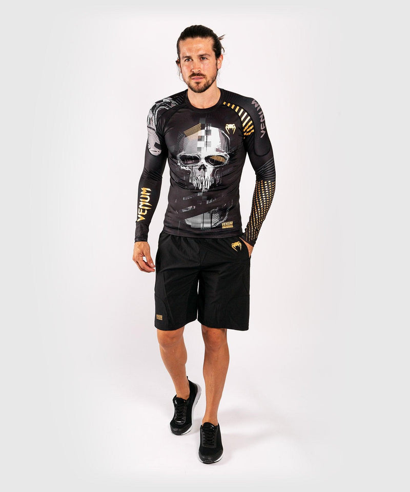 Rashguard Venum Skull - Manga larga - Negro Foto 10