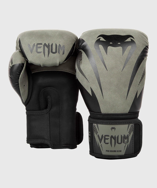 Guantes de Boxeo Venum Impact - Kaki/Negro Foto 2