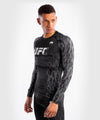 Camiseta De Compresi??n Manga Larga Para Hombre UFC Venum Authentic Fight Week Performance - Negro Foto 3