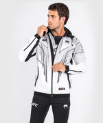 Sudadera con capucha UFC Venum Authentic Fight Night 2.0 para hombre - Blanco