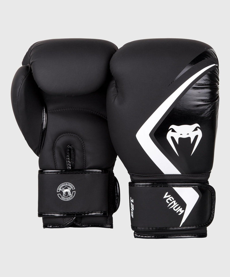 Guantes de Boxeo Venum Contender 2.0 â€? Negro/Gris-Blanco Foto 2