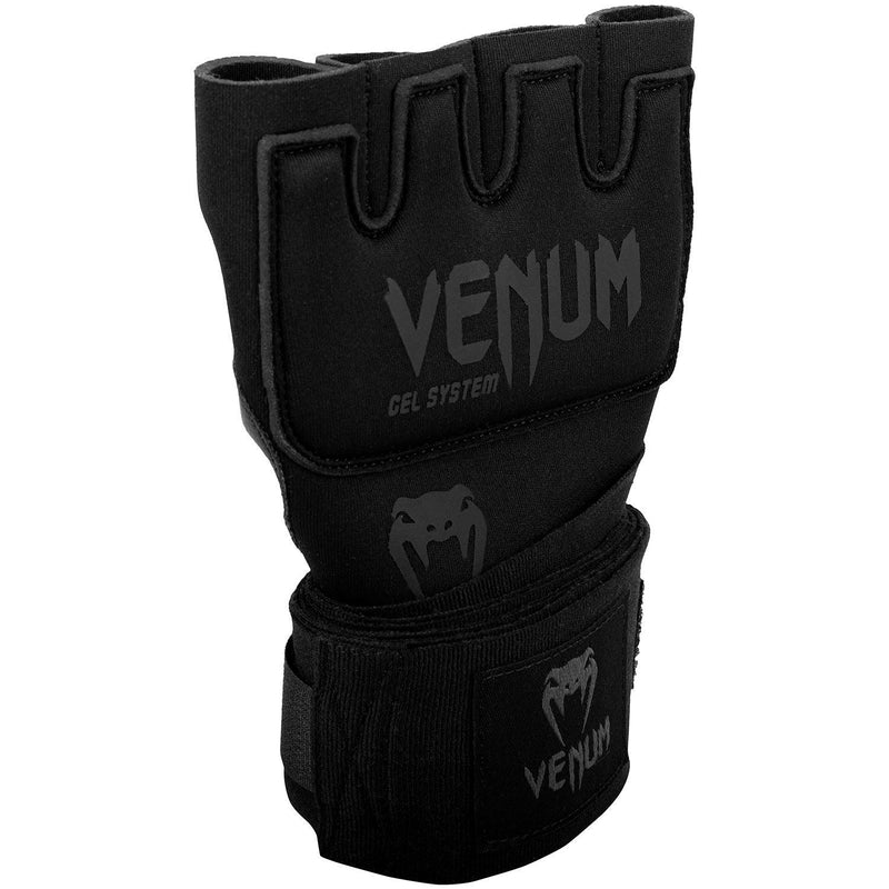 Guante venda Venum Kontact Gel - Negro/Negro Foto 3