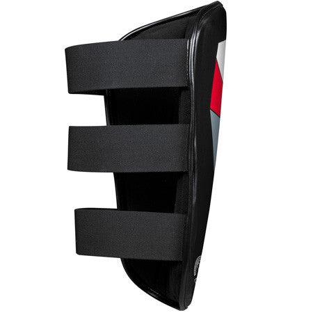 Protector de piernas Venum Elite - Par - Negro/Hielo/Rojo Foto 2