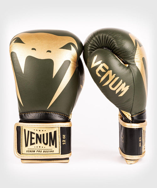 Guantes de Boxeo profesional Venum Giant 2.0  â€? Velcro - Caqui/Oro Foto 1