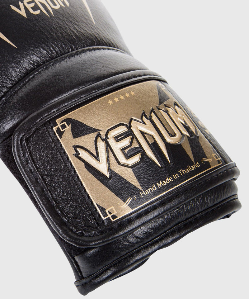 Guantes de Boxeo Venum Giant 3.0 - Cuero Nappa - Negro/Oro Foto 3