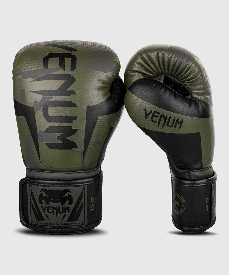 Guantes de boxeo Venum Elite - Camo kaki Foto 1