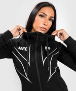 Replica de UFC Venum Fight Night 2.0 Sudadera con cremallera para mujer - Negra