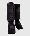 Espinilleras Venum Kontact - Negro/Negro Foto 2