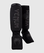 Espinilleras Venum Kontact - Negro/Negro Foto 2