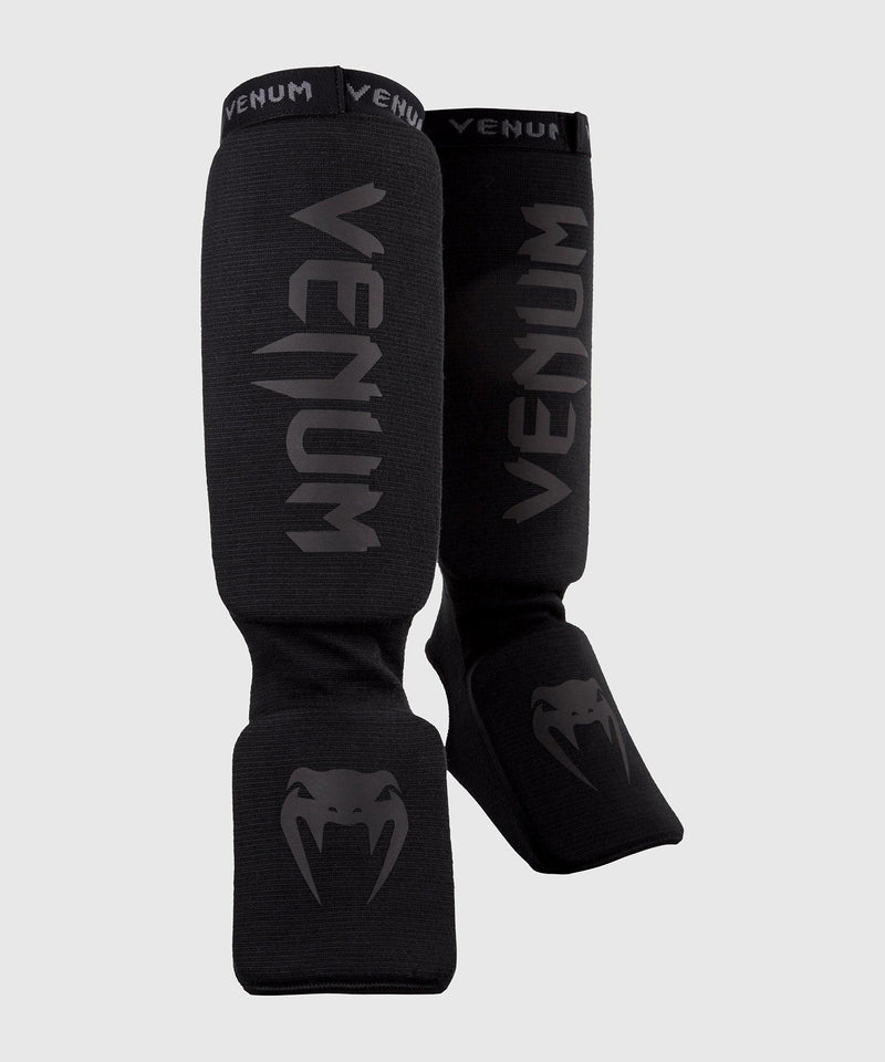 Espinilleras Venum Kontact - Negro/Negro Foto 2