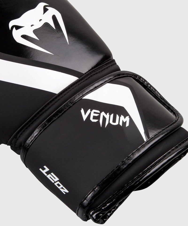 Guantes de Boxeo Venum Contender 2.0 â€? Negro/Gris-Blanco Foto 3