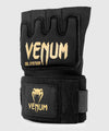 Guante venda Venum Kontact Gel - Negro/Oro Foto 6