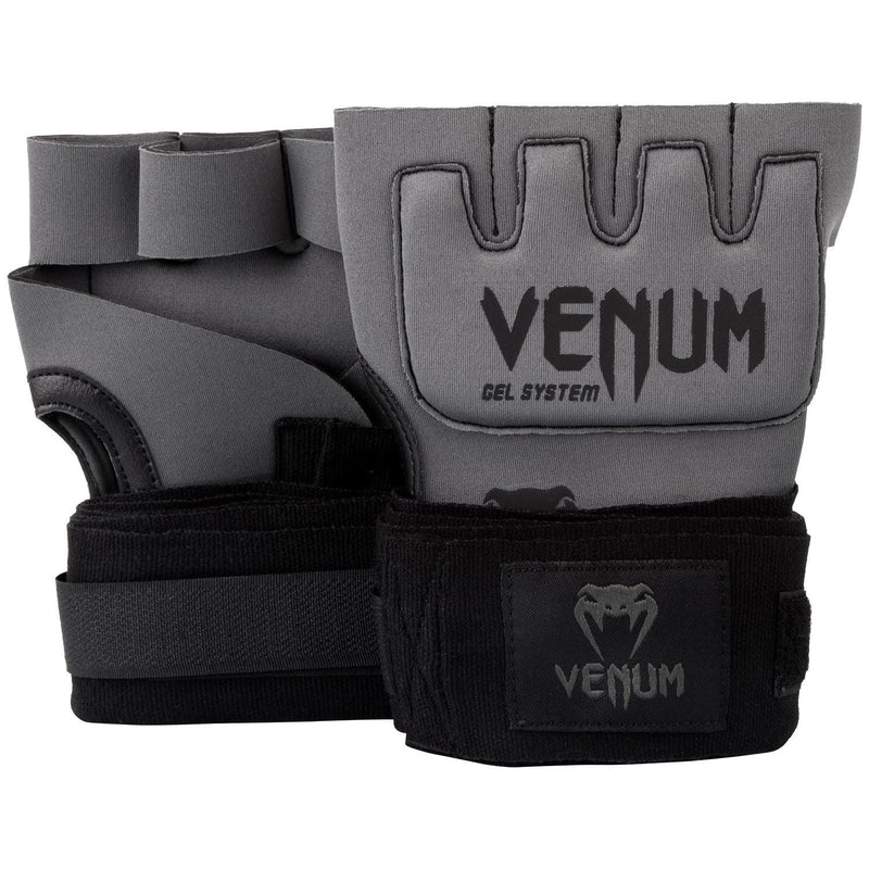 Venum Kontact Gel Glove Wraps - Grey/Black