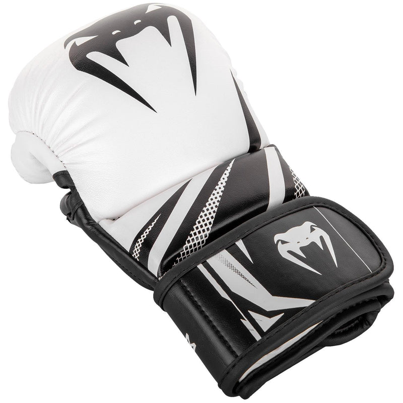 Guantes de Enfrentamiento Venum Challenger 3.0 - Blanco/Negro Foto 2