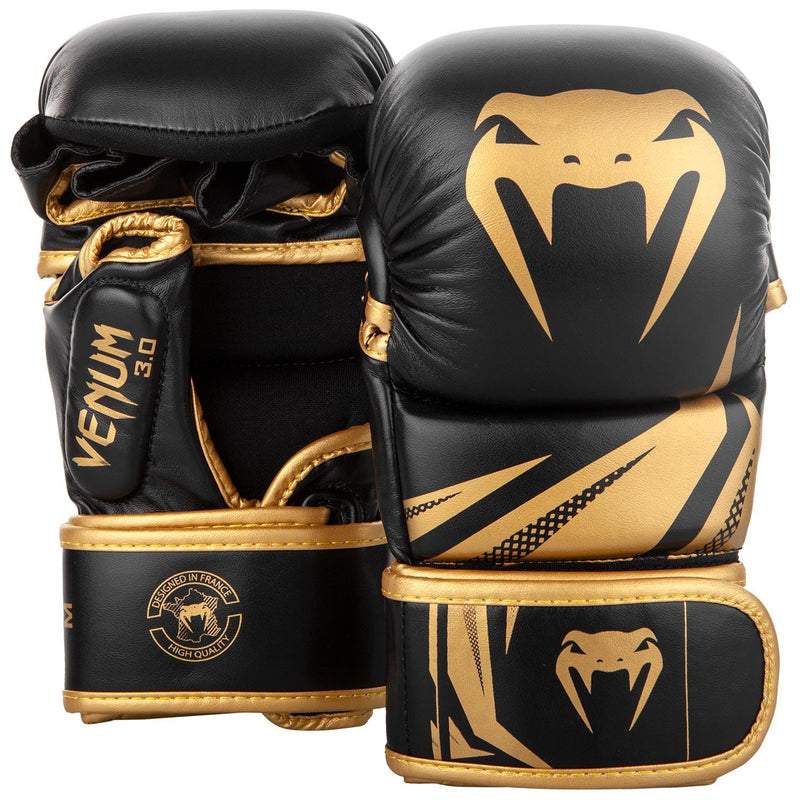 Guantes de Enfrentamiento Venum Challenger 3.0 - Negro/Oro Foto 4