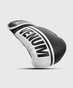 Guantes de Boxeo profesional Venum Shield â€? Velcro - Negro/Blanco Foto 4
