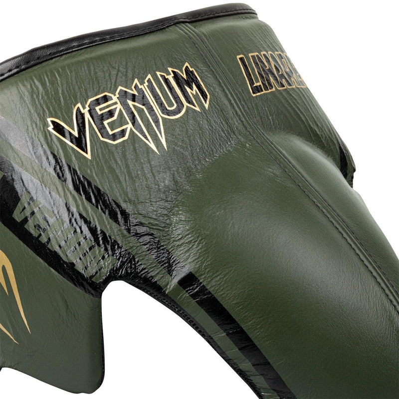 Protector inguinal de boxeo profesional Venum Edici??n Linares - Con velcro - Kaki/Negro/dorado Foto 7