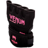 Guante venda Venum Kontact Gel - Negro/Rosa Fluo Foto 4
