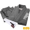 Kimono de BJJ Venum Contender Kids - Gris Foto 3