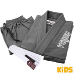 Kimono de BJJ Venum Contender Kids - Gris Foto 3