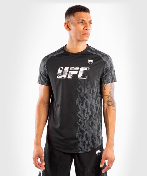 Camiseta T?©cnica Manga Corta Para Hombre UFC Venum Authentic Fight Week Performance - Negro Foto 1