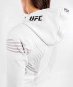Sudadera Para Mujer UFC Venum Authentic Fight Night Walkout - Blanco Foto 7