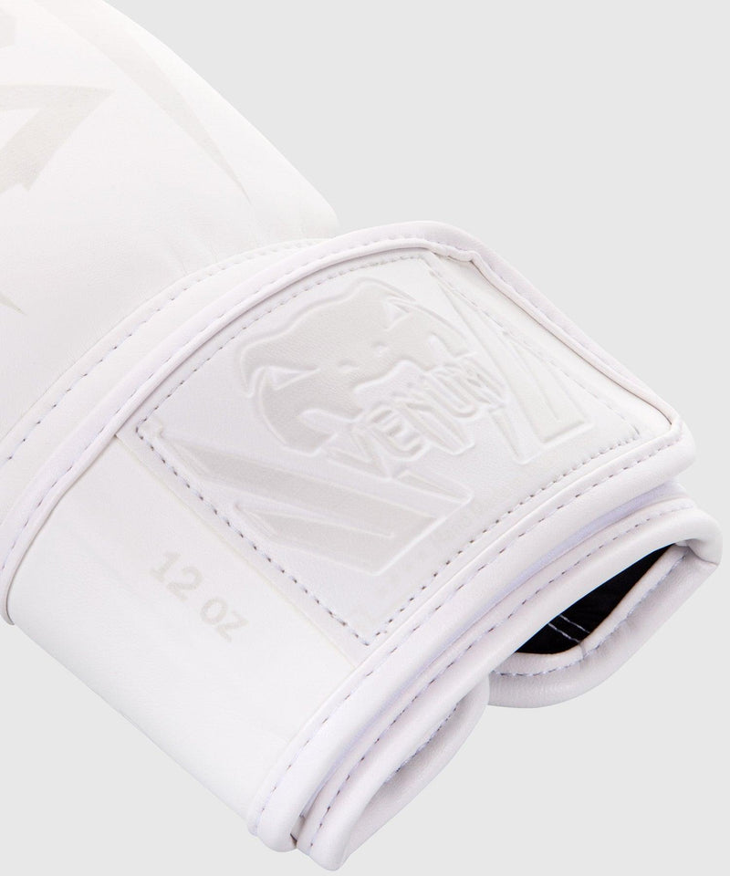 Guantes de Boxeo Venum Elite - Blanco/Blanco Foto 5