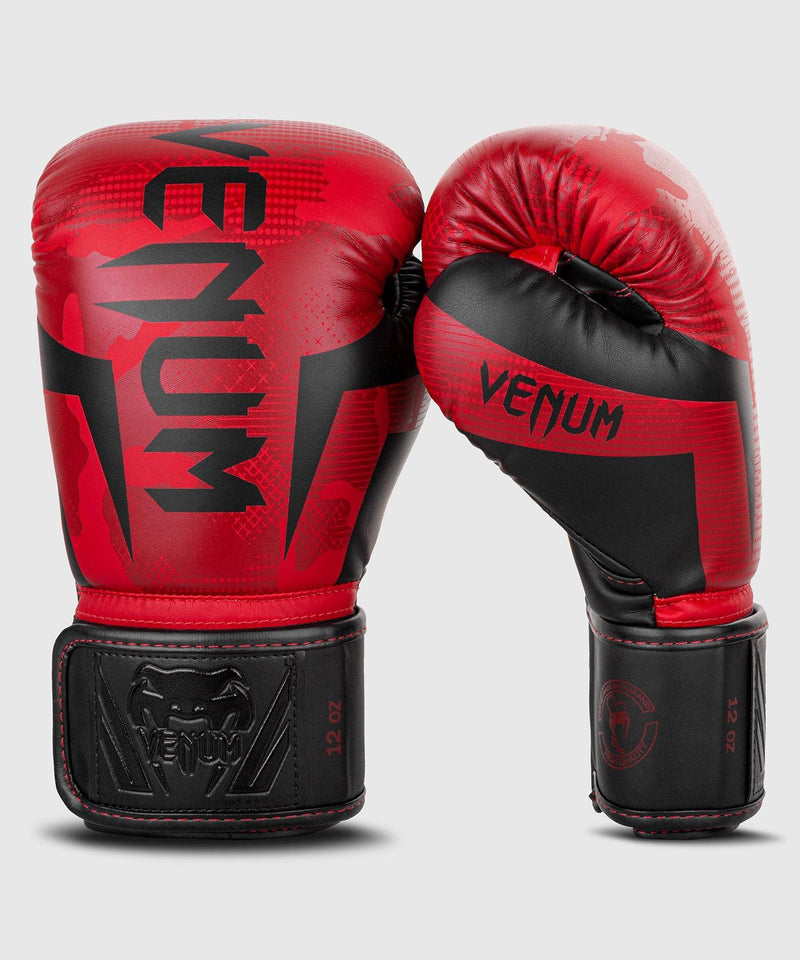 Guantes de boxeo Venum Elite - Rojo Camo Foto 3