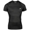 Venum G-Fit Rashguard - Manga corta - Negra Foto 1