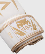 Guantes de Boxeo Venum Elite - Blanco/Oro Foto 3