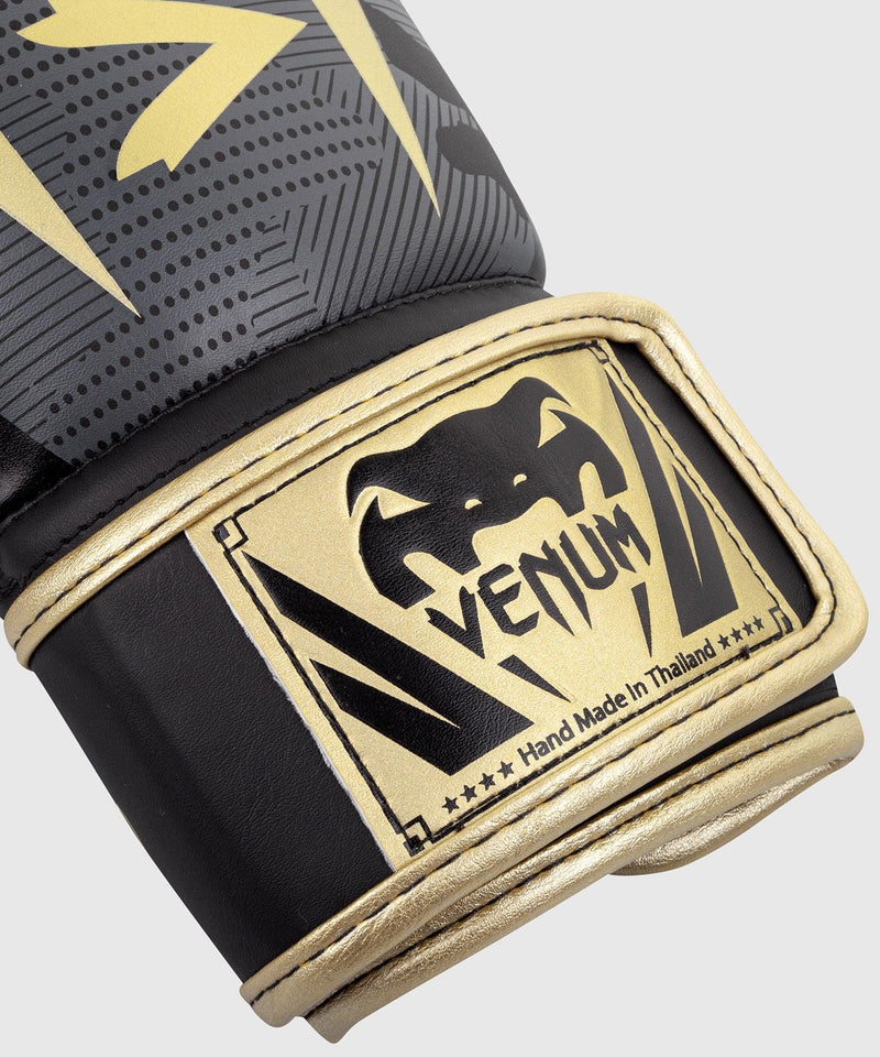 Guantes de boxeo Venum Elite - Camo Oscuro/Oro Foto 9